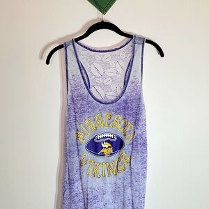Minnesota Vikings NFL Teen Apparel tank top size xl